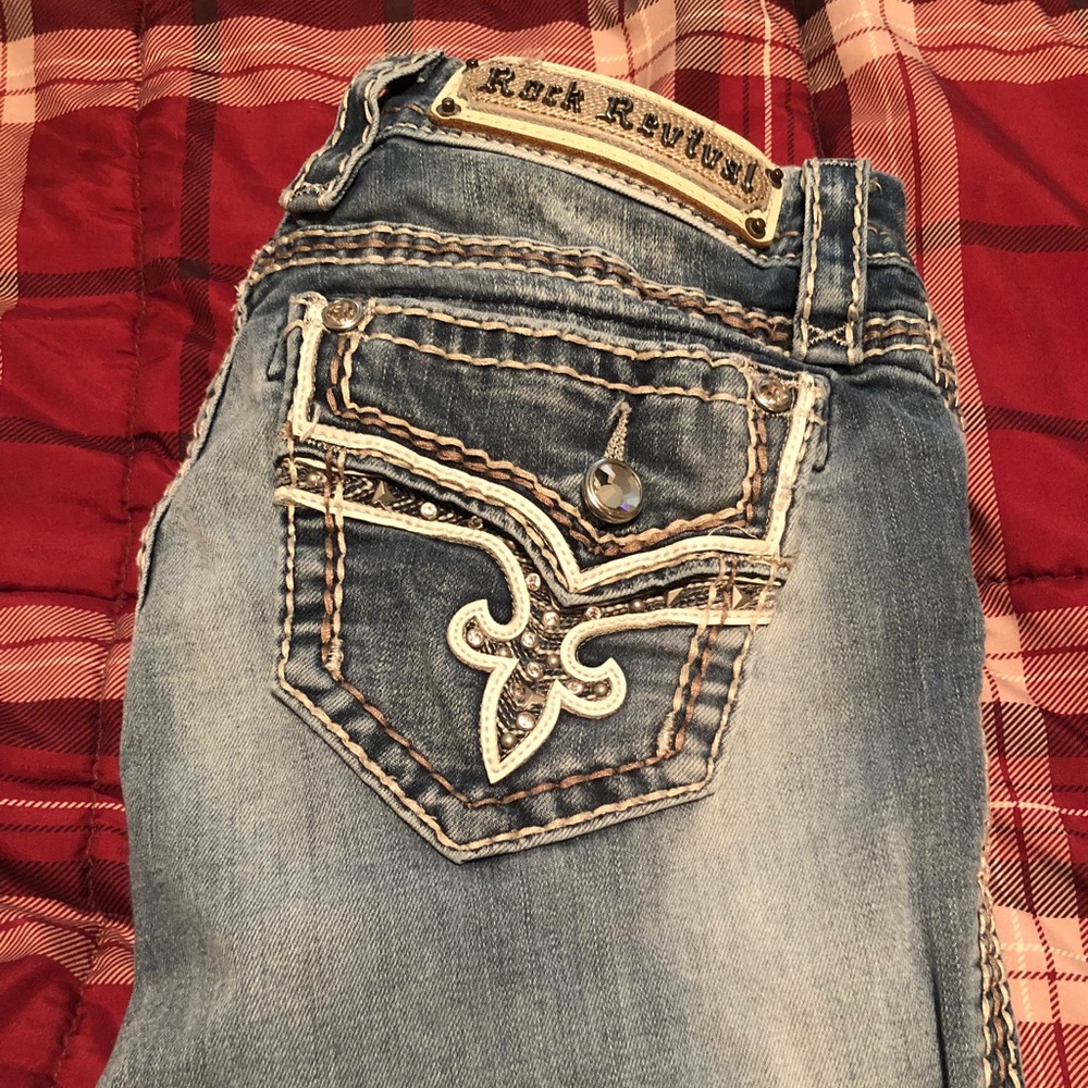 Rock Revival Straight Leg Jeans